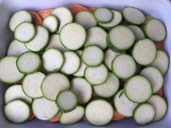 Sabroso calabacín en el horno - recetas