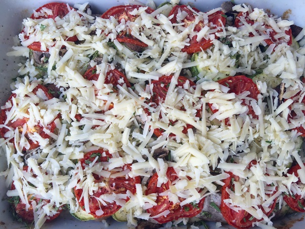 Sabroso calabacín en el horno - recetas