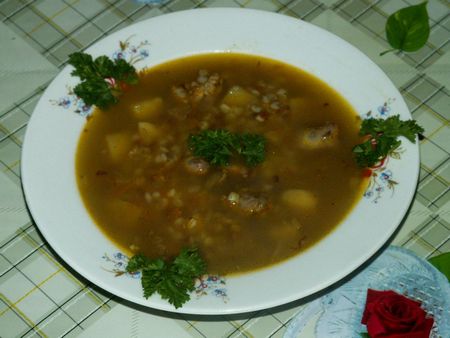 Cómo cocinar sopa de alforfón