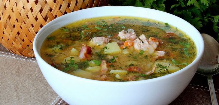 Cómo cocinar sopa de guisantes