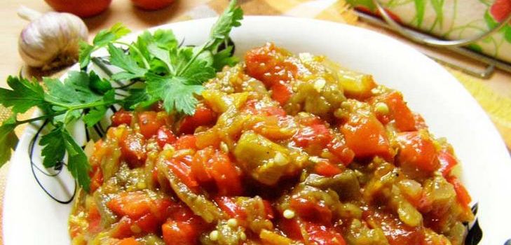 Cómo cocinar el caviar de berenjena