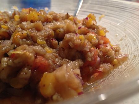 Cómo cocinar el caviar de berenjena