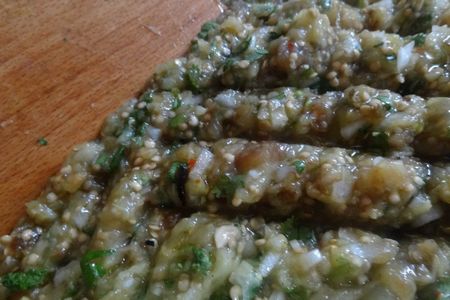 Cómo cocinar el caviar de berenjena