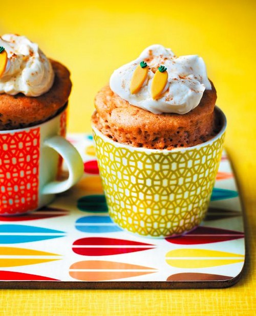 Cómo hacer cupcakes en tazas