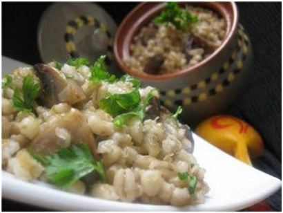 cereal con verduras