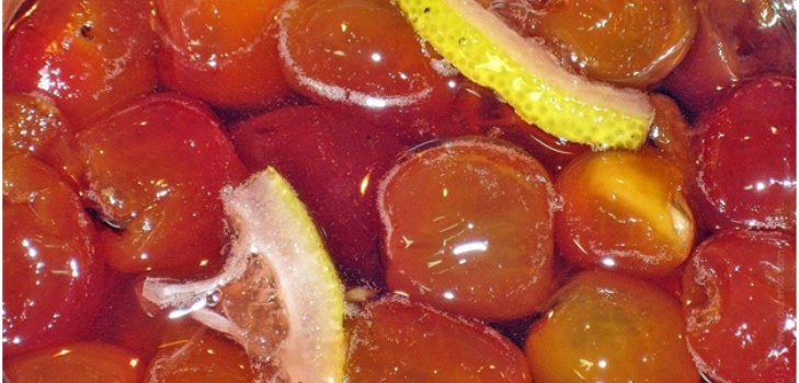 cereza confitada