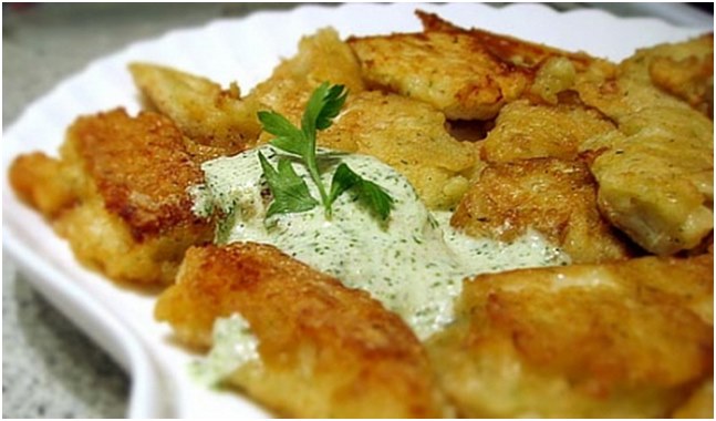 pescado con verduras