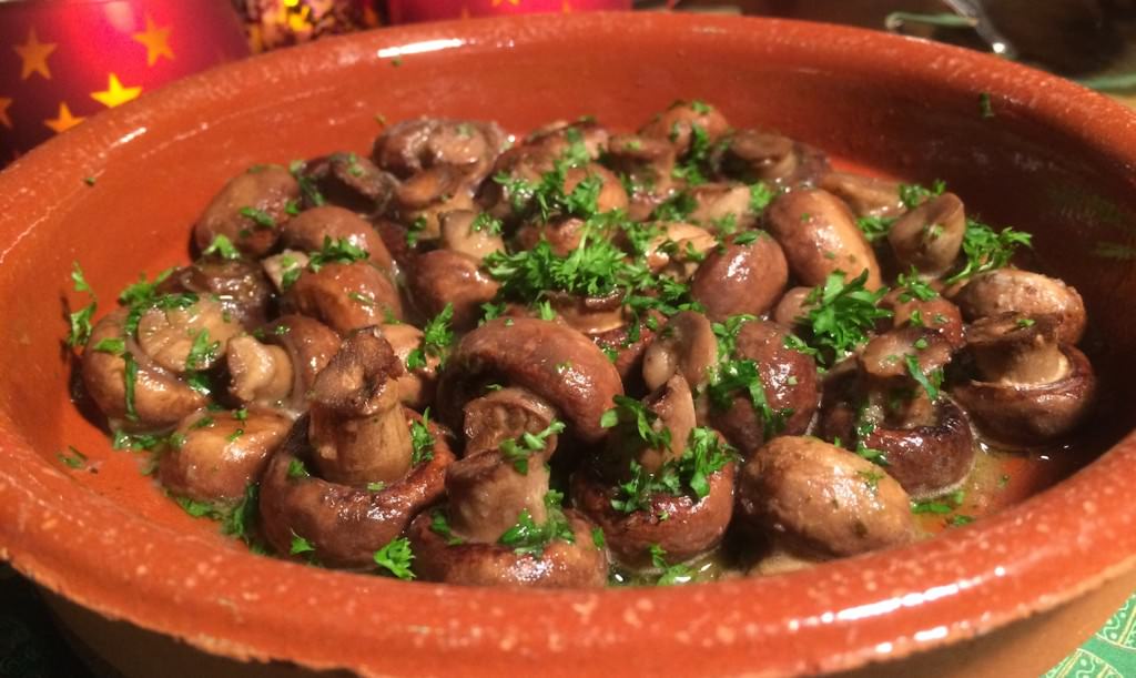 Receta de champiñones marinados para el invierno