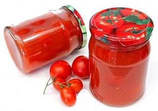 Tomates en jugo propio en casa