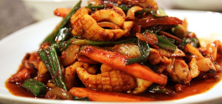 Calamares en coreano