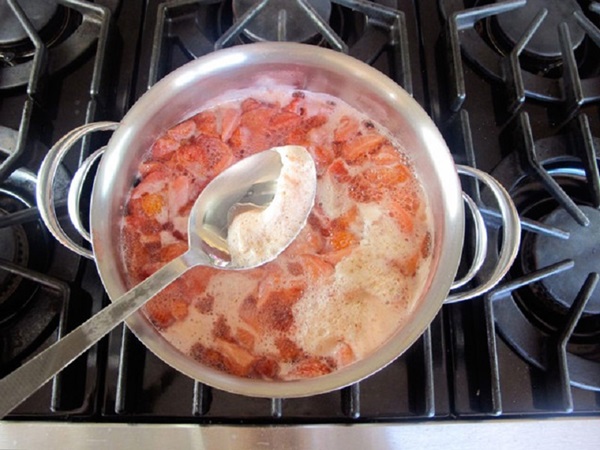 Compota de fresa para el invierno