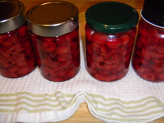 Compota fragante de cereza para el invierno - receta