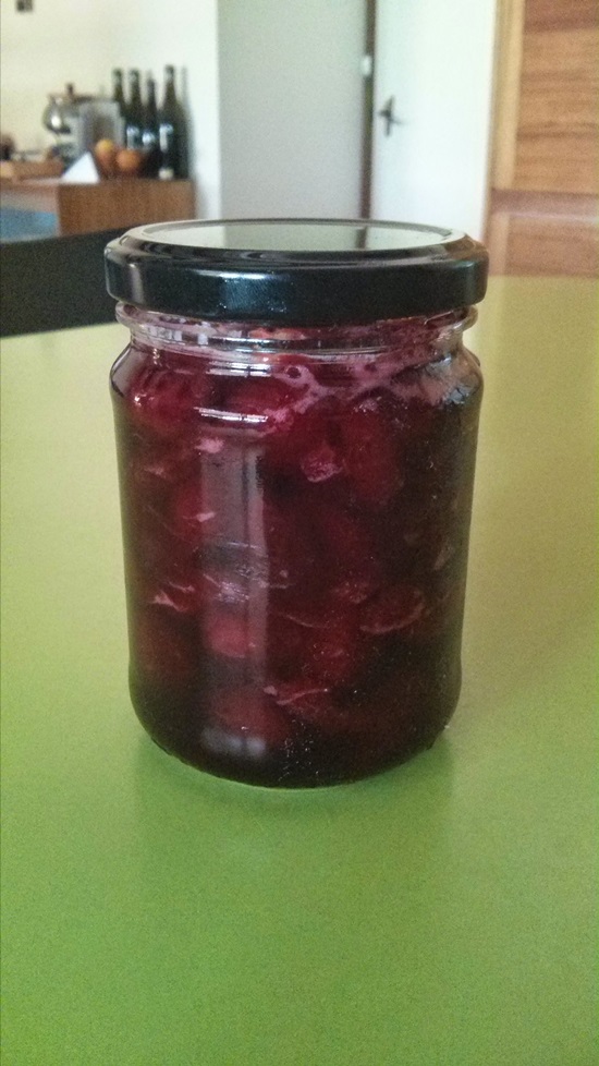Compota fragante de cereza para el invierno - receta