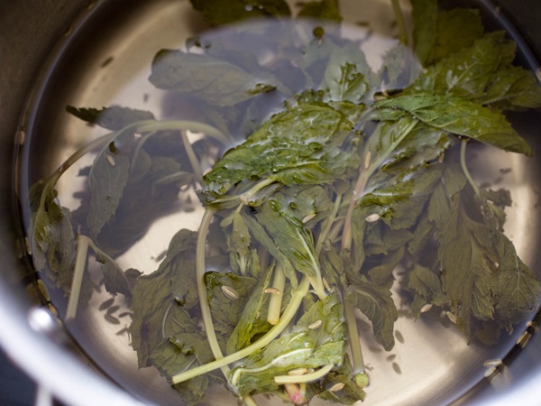 Guisantes verdes, enlatados para el invierno en casa