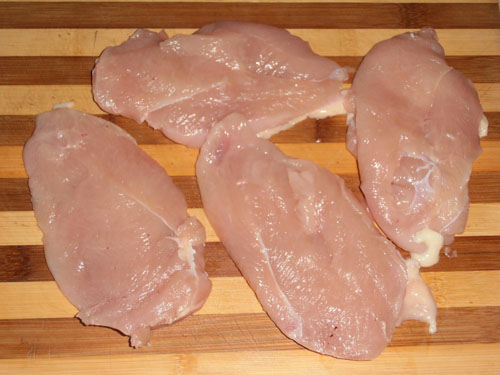 Chuletas de pollo: freír plato jugoso y sabroso