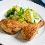 Patas de pollo en el horno