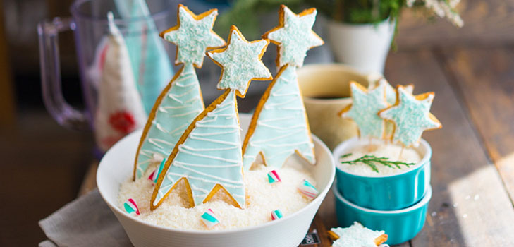 Receta fácil para galletas de Año Nuevo con especias