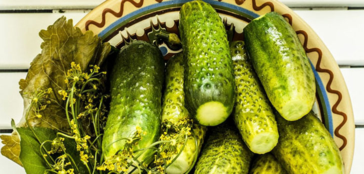 Pepino crujiente ligeramente salado - receta