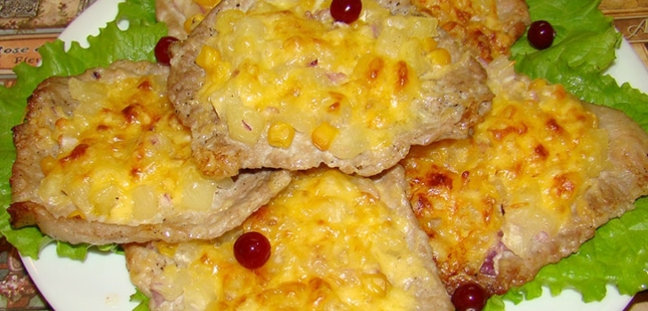 carne con piña