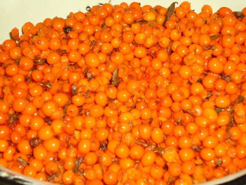 Mermelada pasteurizada de espino amarillo