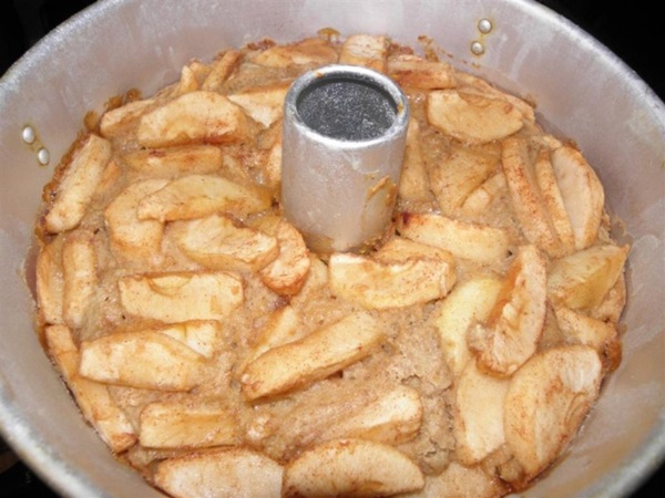 Muy sabroso charlotte con manzanas