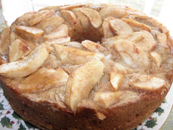 Muy sabroso charlotte con manzanas