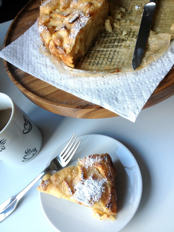 Muy sabroso charlotte con manzanas