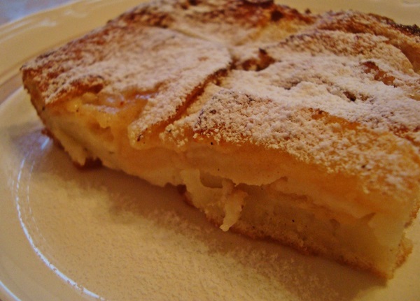 Muy sabroso charlotte con manzanas