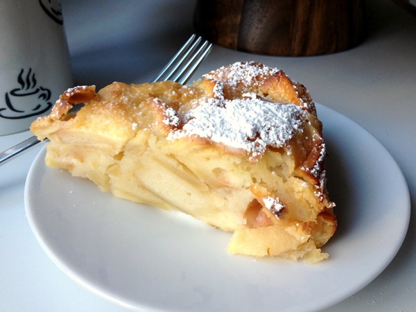 Muy sabroso charlotte con manzanas