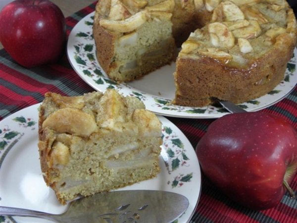Muy sabroso charlotte con manzanas