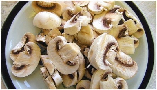 champiñones picados