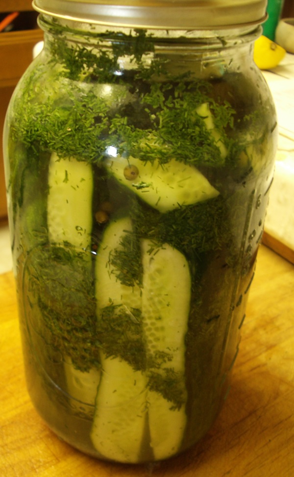 Sabrosos pepinos con ajo para el invierno