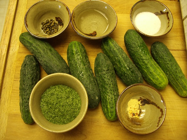Sabrosos pepinos con ajo para el invierno