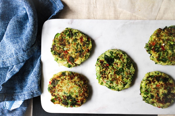 Deliciosos panqueques de calabacines en recetas rápidas