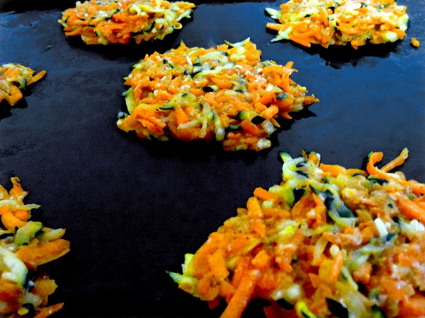 Deliciosos panqueques de calabacines en recetas rápidas