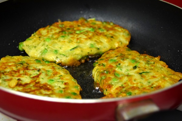 Deliciosos panqueques de calabacines en recetas rápidas