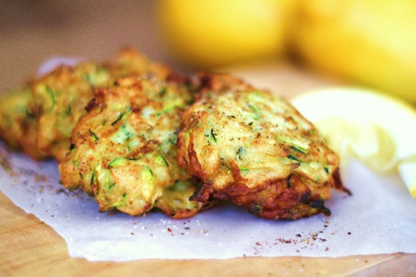 Deliciosos panqueques de calabacines en recetas rápidas
