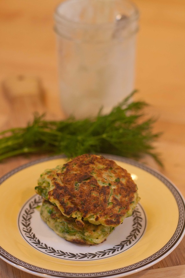 Deliciosos panqueques de calabacines en recetas rápidas