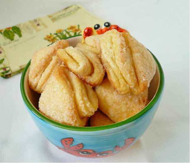 galletas con queso cottage 