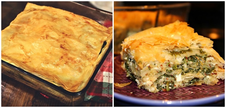 Pastel con acedera - recetas