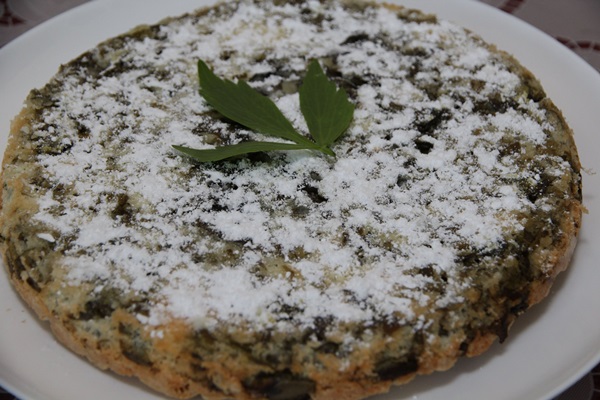 Pastel con acedera - recetas