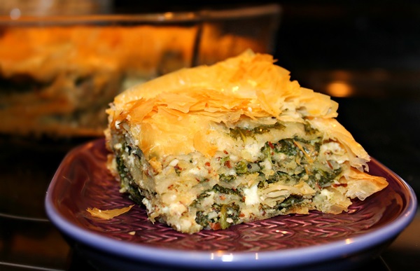 Pastel con acedera - recetas