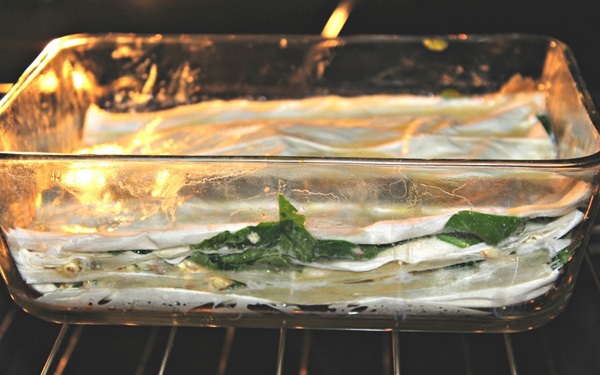 Pastel con acedera - recetas