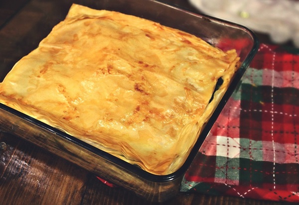 Pastel con acedera - recetas