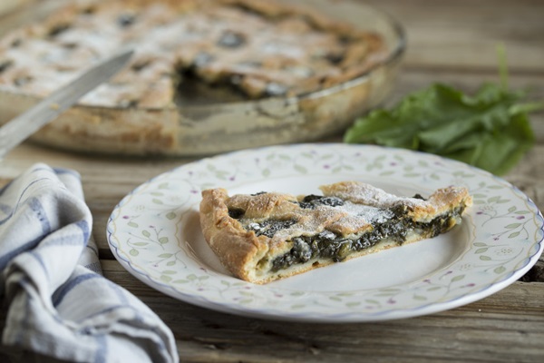 Pastel con acedera - recetas