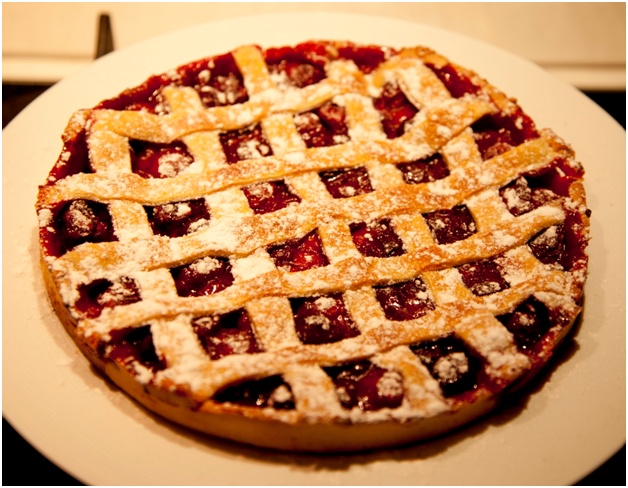 tarta de cereza clásica