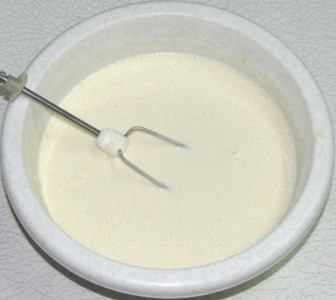 kéfir con azúcar