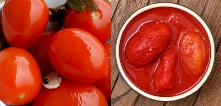 Tomates en su propio jugo para el invierno, recetas con fotos