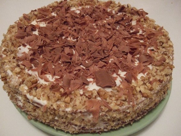 pastel de chocolate