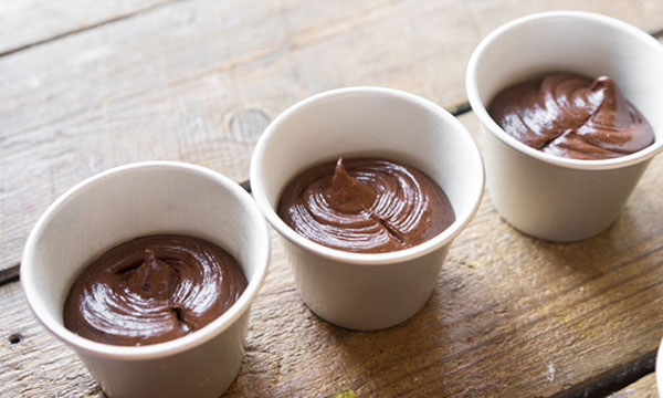 Una receta simple: magdalenas festivas de chocolate con ganash